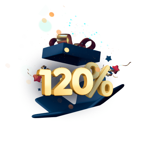 Welcome Bonus +120%